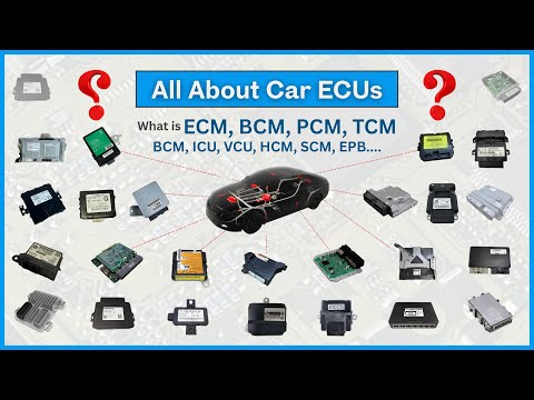 The Function and Purpose of All Electronic Control Units (ECUs) Present in a Vehicle #ecm #pcm #tcm