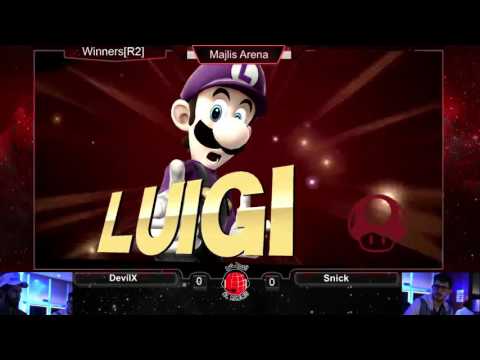 SSB4 @ Al Majlis 12/2: Snick (Luigi) vs DevilX (Yoshi, Mario) - WR3