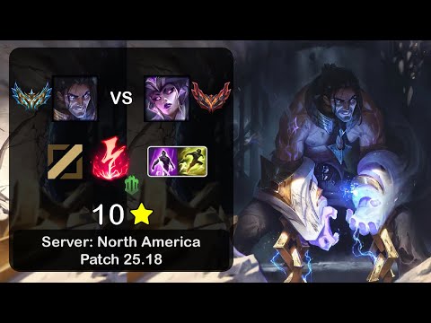 Sylas Mid vs Syndra - NA Challenger - Patch 25.18