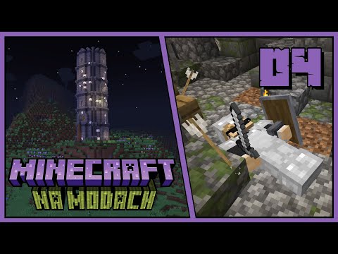 Minecraft Mods 04 - Fight in an Abandoned Tower, Big Trouble, and Death | Minecraft 1.19.2