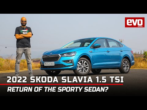 Skoda Slavia 1.5 TSI Review | Return of the sporty sedan | 2022 | evo India
