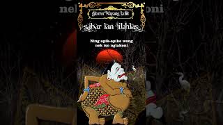 Download lagu Pitutur Semar Ki Seno Nugroho ' Sabar lan Ikhlas' || Story WA Wayang #shorts mp3