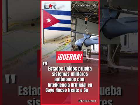 TRUMP DESPLIEGA SISTEMAS AUTÓNOMOS FRENTE A LA HABANA #Ultimahora #shorts