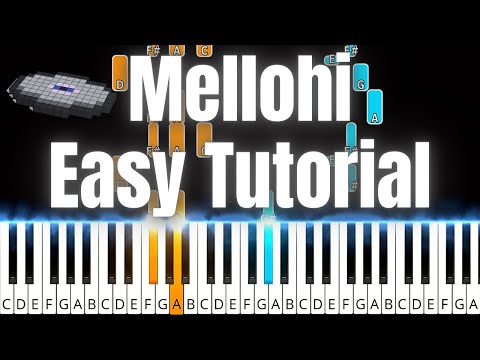 Dylan Ondine - Mellohi C418 (Minecraft) - Piano Tutorial (SHEET MUSIC)