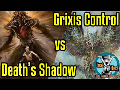 Death's Shadow vs Grixis | Legacy Magic: the Gathering w/Commentary | Brainstorm MTG | Fast Effect