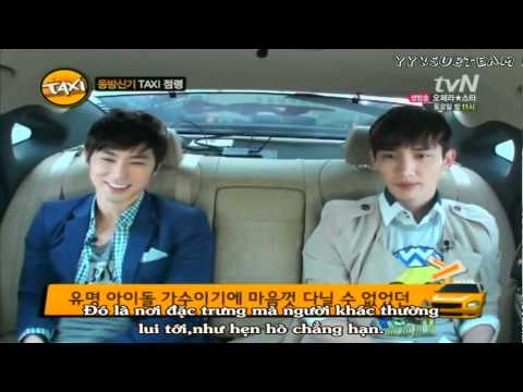 [YYksubteam] [Vietsub ]110414 tvN Taxi - TVXQ_(1/4)