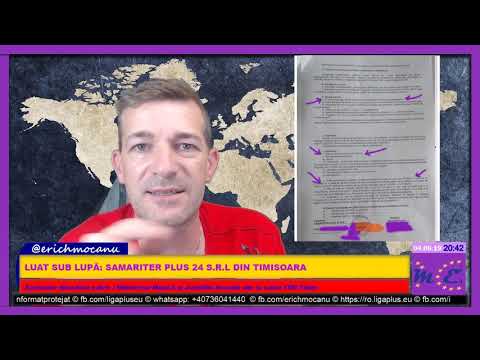 Luat sub Lupa: Samariter Plus 24 SRL din Timisoara | #luatsublupa