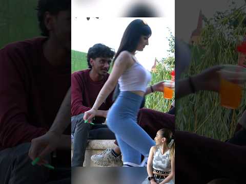 😍 Love at first sight 🤣 Crazy Girl Prank #crazygirl #prank