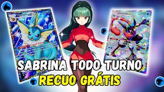 DECK DE VAPOREON EX COM GRENINJA EX FICOU PERFEITO! | Pokémon TCG Pocket