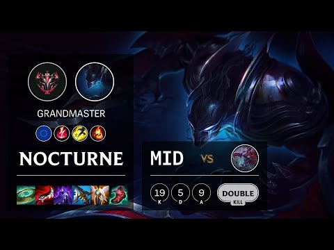 Nocturne Mid vs Cho'Gath - EUW Grandmaster Patch 11.24