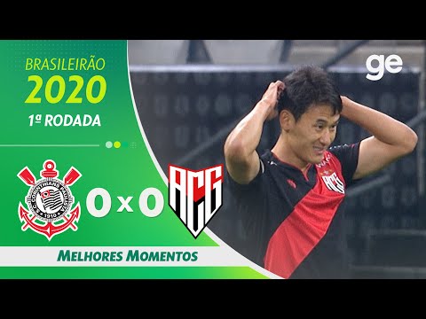 Gols e lances de Corinthians x Atlético-GO