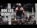 Black Tom Cruise goes for the 800 pound deadlift during weight loss transformation!