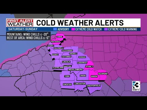 Charlotte Metro weather forecast for Jan. 30, 2026 -- noon update