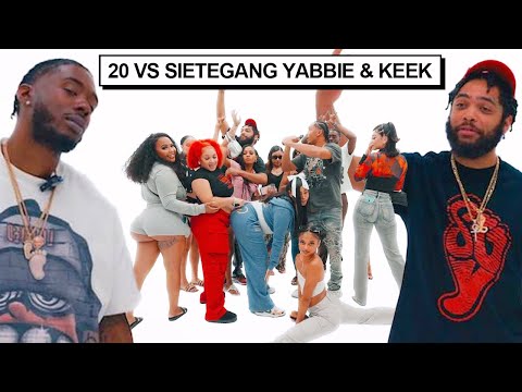 20 WOMEN VS 2 RAPPERS: SIETEGANG YABBIE & KEEK