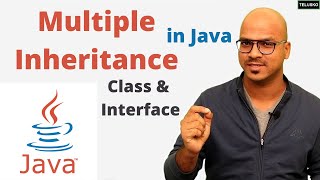 Java Multiple Inheritance in Class & Interface | Telusko ft. Navin Reddy