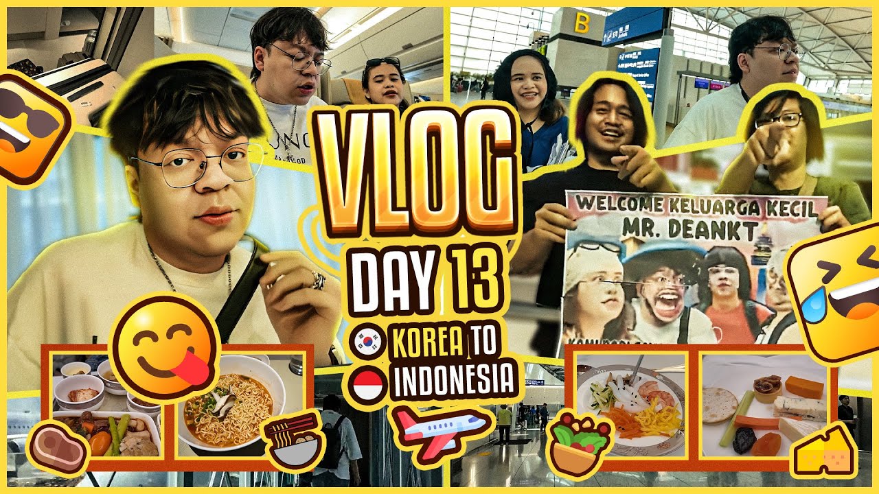 VLOG KOREA DAY 13 - HARI TERAKHIR DI KOREA  SAATNYA PULANG KE INDONESIA