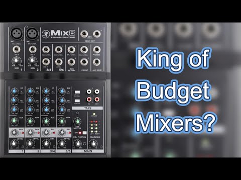 Mackie Mix 8 Compact Mixer Overview and Features
