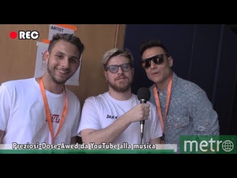 Preziosi, Dose e Awed cantano “Ho anche dei difetti” al Wind Summer Festival