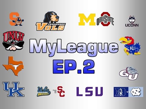 NBA 2K15 College Alumni MyLeague EP. 2: Opening Day