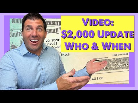 WATCH: $2,000 Stimulus Check Update | Who Gets It & When It Arrives