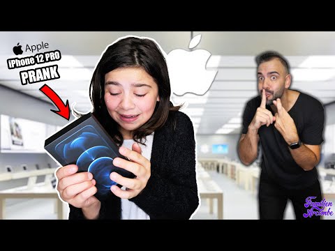 IPHONE PRANK PÅ BELLA med nya APPLE IPHONE 12 PRO *GÅR HELT FEL!!!*