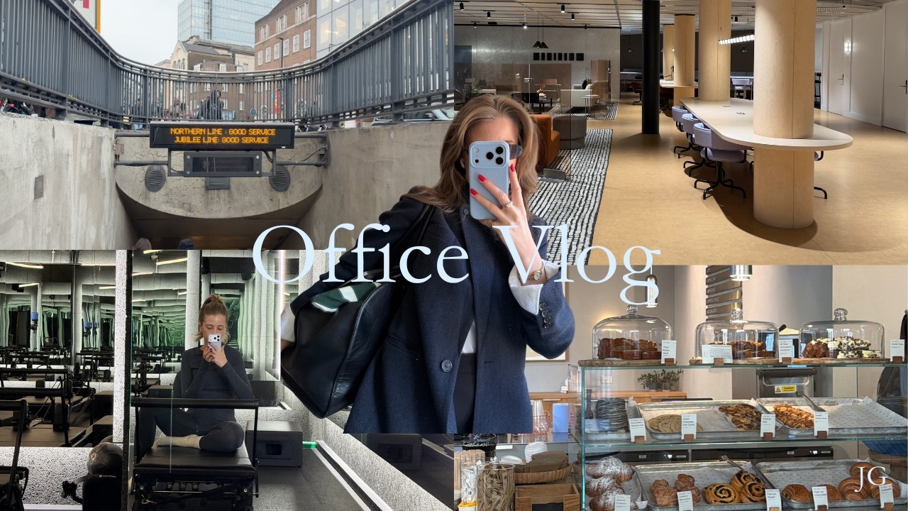 OFFICE VLOG: Day in the office, life updates + favourite office lunch