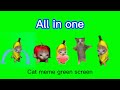 Cat meme green screen [ happy cat , banana cat , apple cat green screen ] #bananacat #happycats
