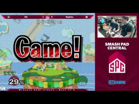 SPC 59 Winners Semis - Bin (Jigglypuff) vs Napkins (Peach)