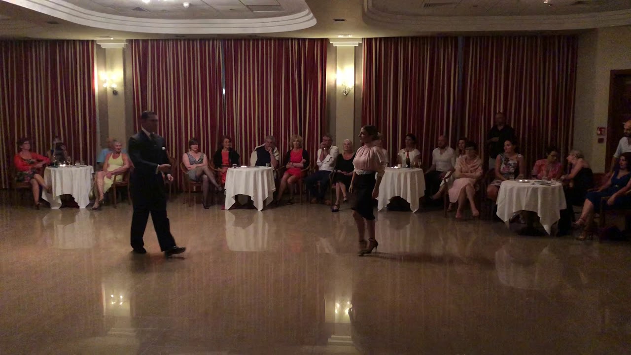 Alvaro Salas & Julieta Cappiello Tango Performance, Malta June 2018, 1/3