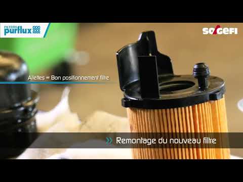 Montage Filtre à Huile L343C Purflux