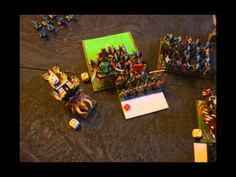 10b WHFB 8th Ed battle report High Elves vs Lizardmen
