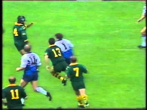 Jonathan Davies Try for Great Britain v Australia - 1994 Ashes 1st Test