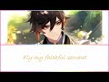 Genshin Impact Zhongli S ENG VA Hawk Moth S Theme Song Miraculous Ladybug W Lyrics Request