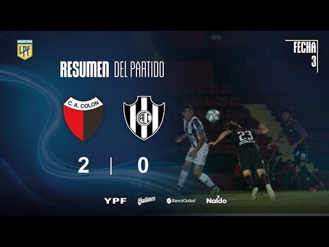 Copa Liga Profesional | Fecha 3 | resumen de Colón - Central Córdoba