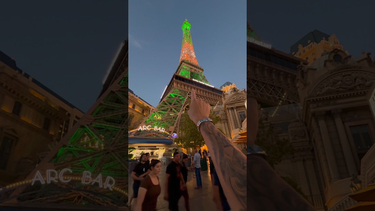 Eiffel Tower Viewing Deck - Video