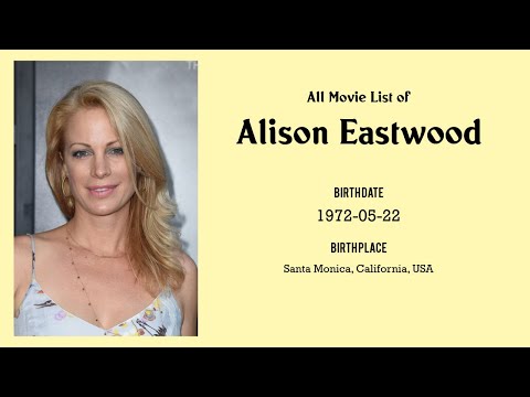 Alison Eastwood Movies list Alison Eastwood| Filmography of Alison Eastwood