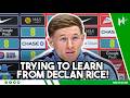 MY PARTNERSHIP WITH RICE Elliot Anderson England V Japan