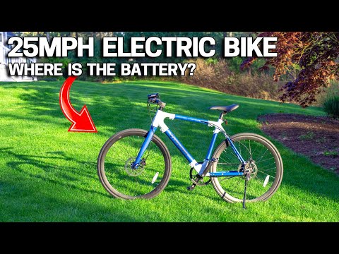 25MPH Electric Bike looks like a REGULAR Bicycle - Vanpowers City Vanture