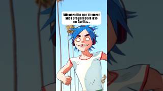 Não acredito que demorei anos pra perceber isso em Gorillaz....#gorillaz #2d #Murdoc #Noodle
