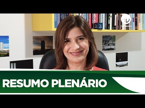 Veja o que foi aprovado no Plenário desta semana - 05/06/20