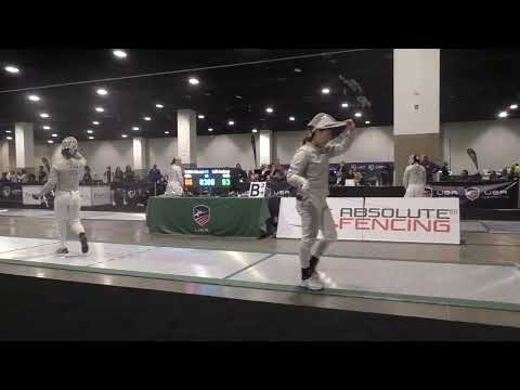 Junior Olympics 2023 JWS - L8 - Alexandra Tzou v Audrey Lin