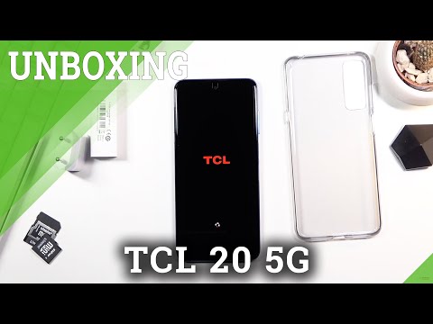 TCL 20 5G UNBOXING – Overview / Does TCL 20 5G box including a case?