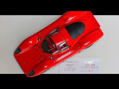 Ferrari 312 P Berlinetta Coupé Sport 1969 (CMC Exclusive Modelle) 1/18
