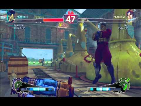 ssf4_Vega(syosyou) vs Thawk(ink7)