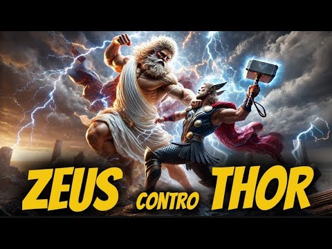 ZEUS CONTRO THOR: Chi è il Vero Dio del Tuono? | Scontro tra TITANI