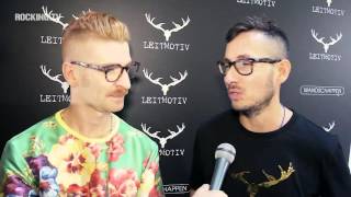 Intervista Fabio Sasso e Juan Caro per  Leitmotiv - Milano Fashion Week 2015