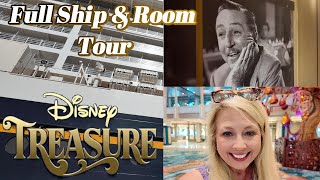 ✨ Disney Treasure | Full Ship & Stateroom Tour 