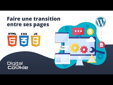 Créer une transition entre les pages sur WordPress
