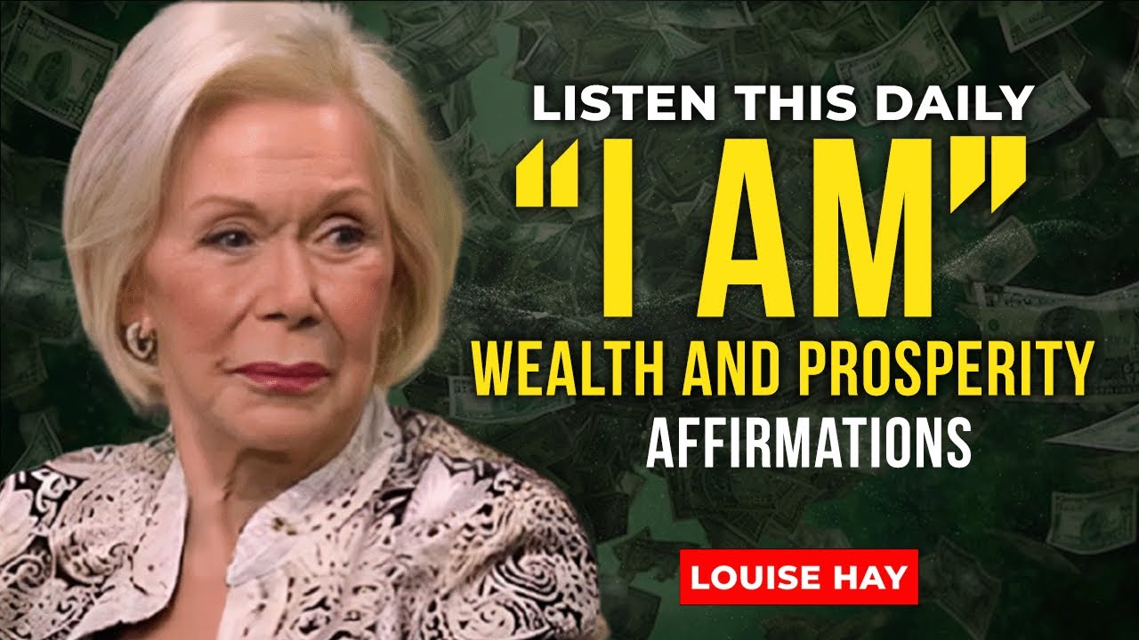 Louise Hay: "I AM RICH & ABUNDANT" 20 Minutes Of Wealth And Money Manifestation | Law Of Attraction