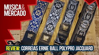 Video thumbnail for REVIEW: CORREIAS ERNIE BALL POLYPRO JACQUARD by Música & Mercado